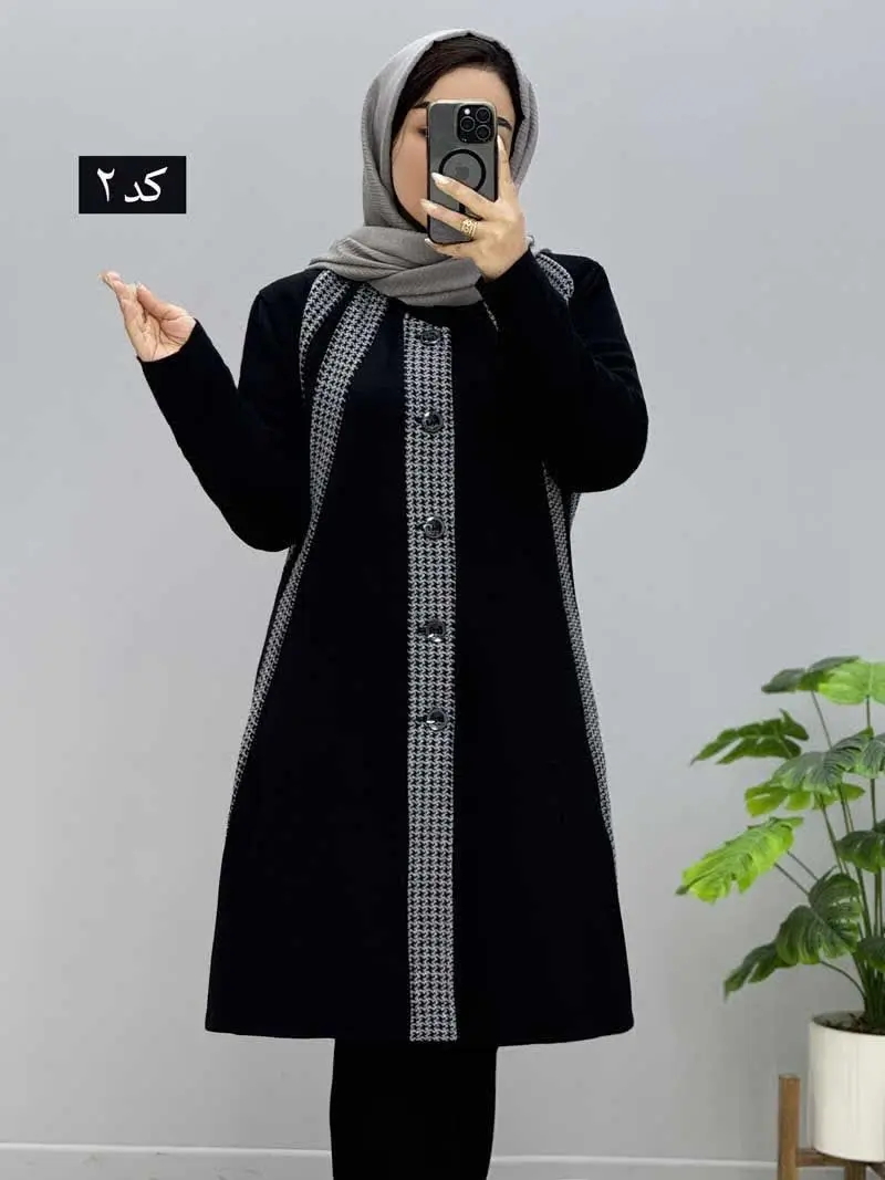 💥مانتو بافت اسما😍