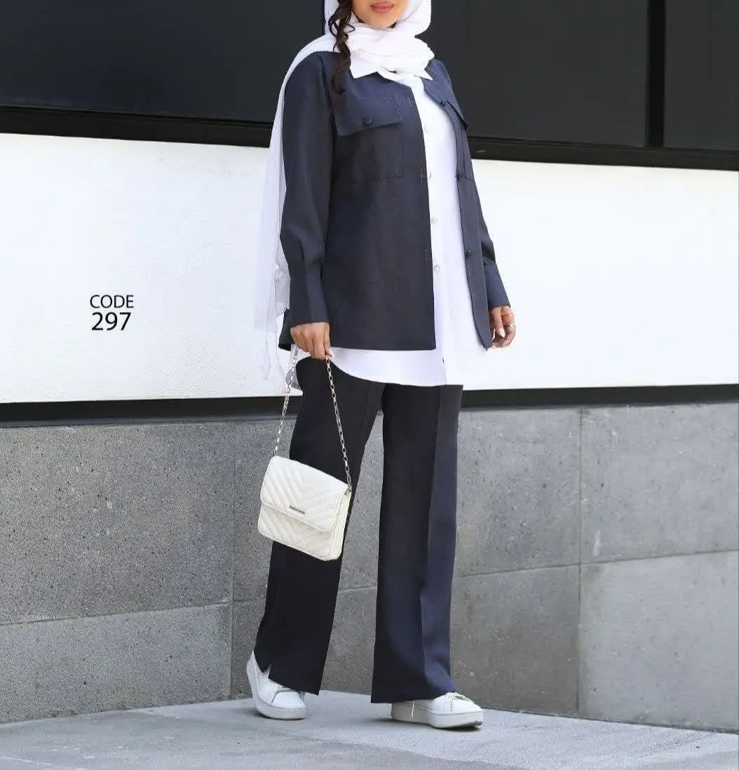 #ست #ست_سه_تیکه #شومیزشلوارکت
