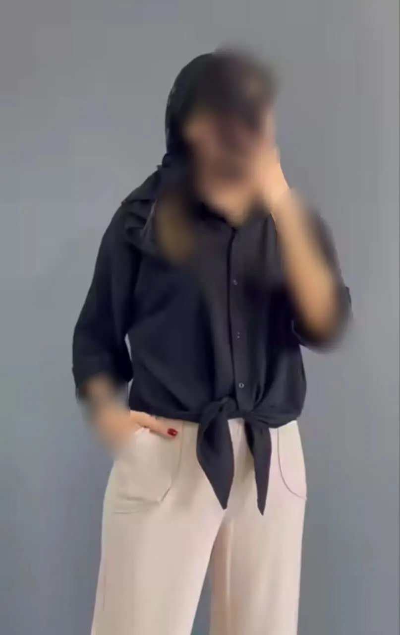 شومیز گره ای دلسا