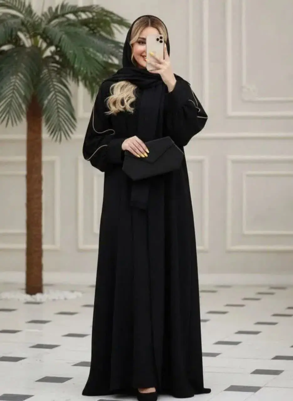 ❇️مانتو عبا جیران (نوار طلا...