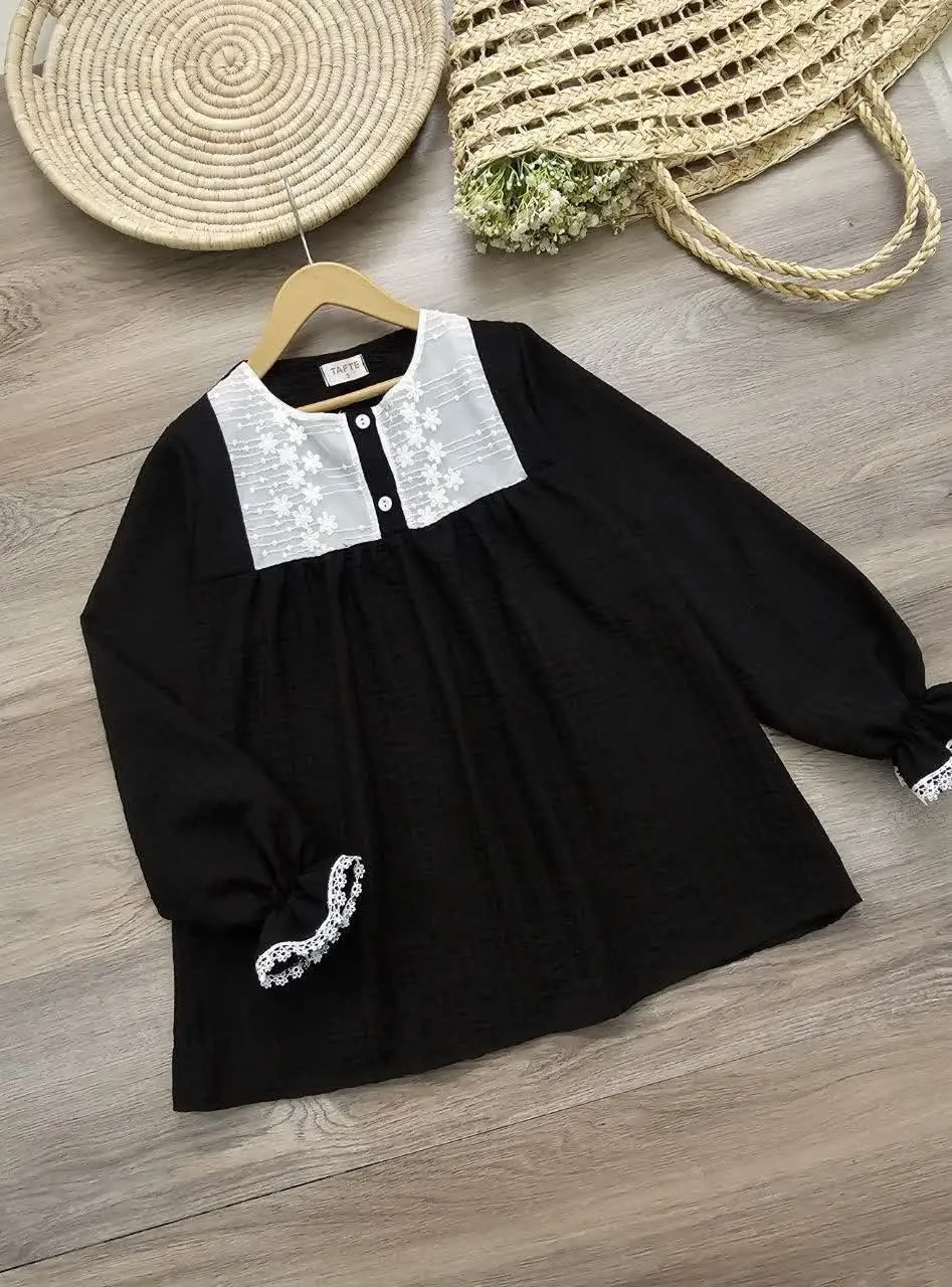 🌱شومیز یقه گل🌱
