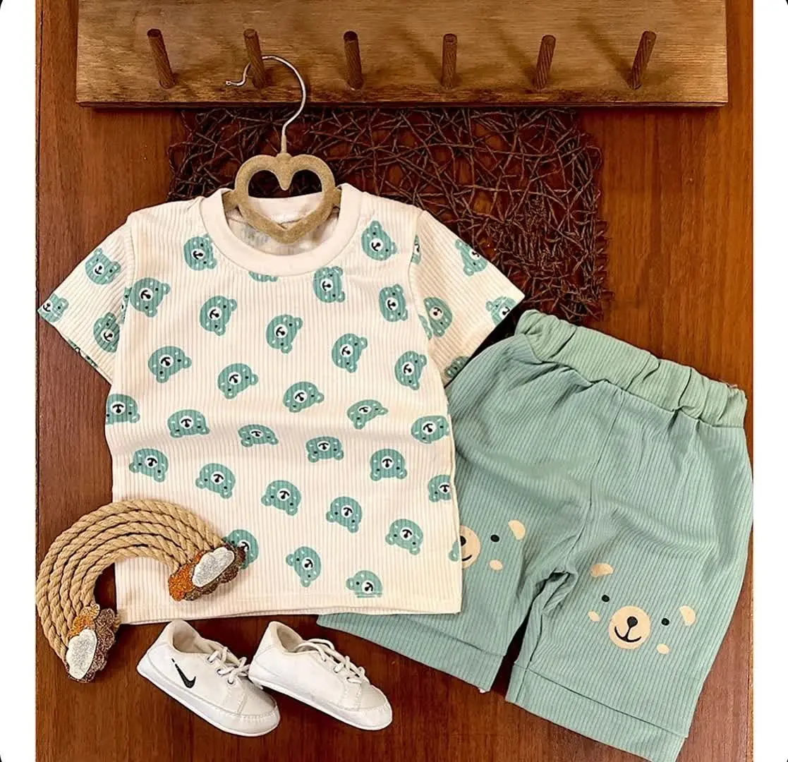 بلوز شلوارک کبریتی تدی
