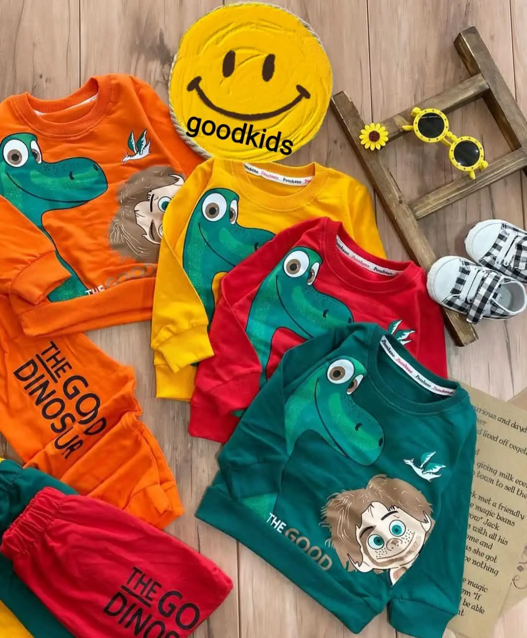 بلوز و شلوار دایناسور
