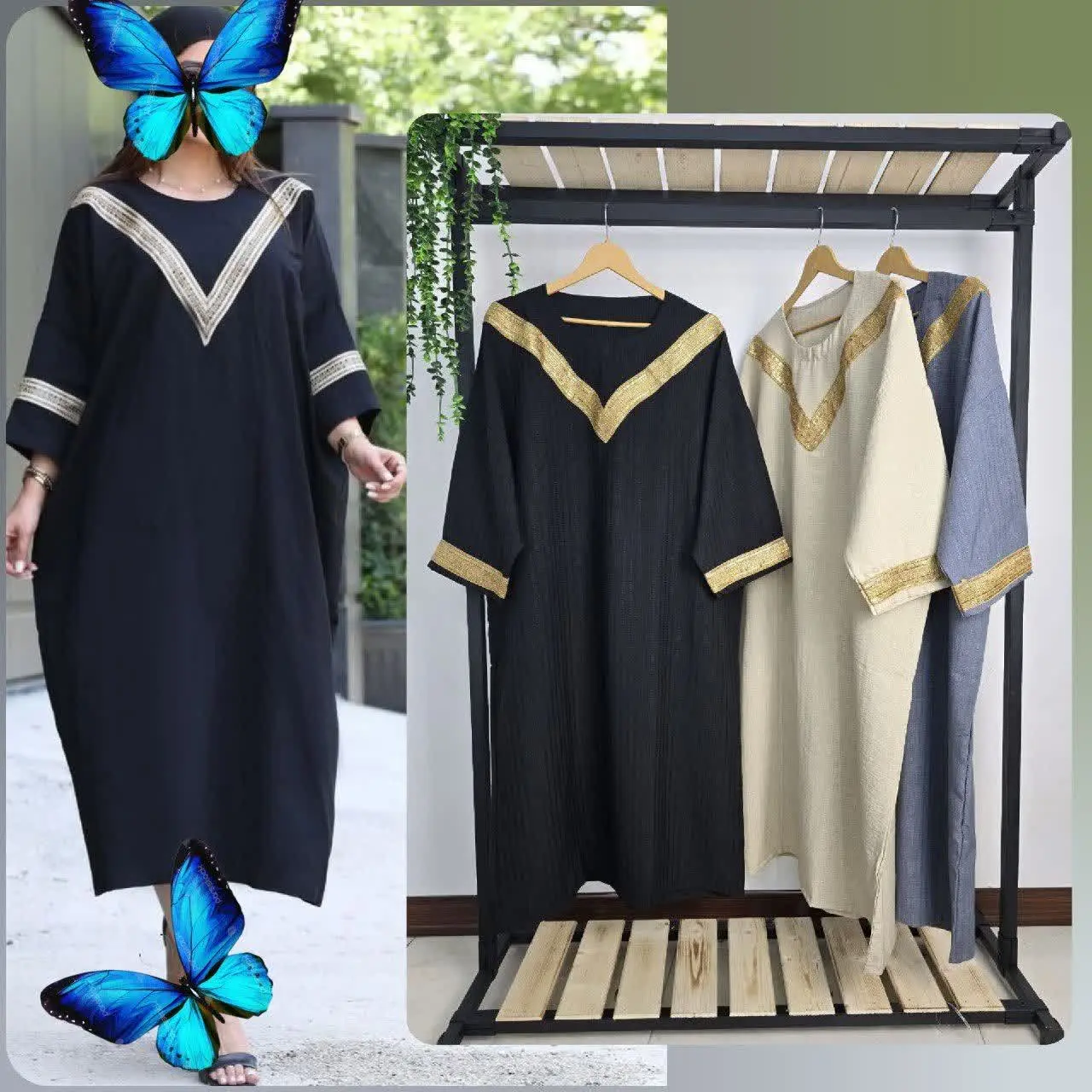 نام: کفتان عبایی گلد
