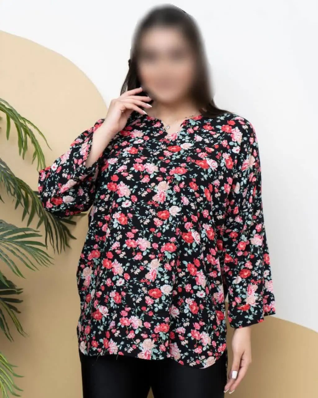 💥 یه کار راحتیه خوشگل و زیبای گل گلی با پارچه نخی خنک مناسب این روزای گرم سال که هم موجب خنکیتون بشه و پوستتون تنفس بکشه. 
