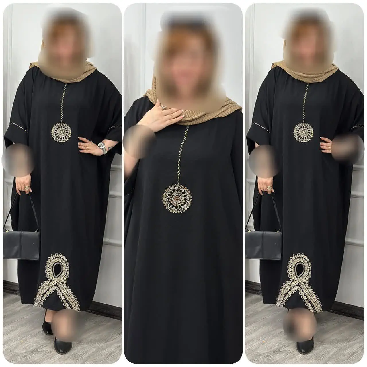 ❤️نام: مانتو عبایی🌺 عیدااااانه🌺 مدل ویان
