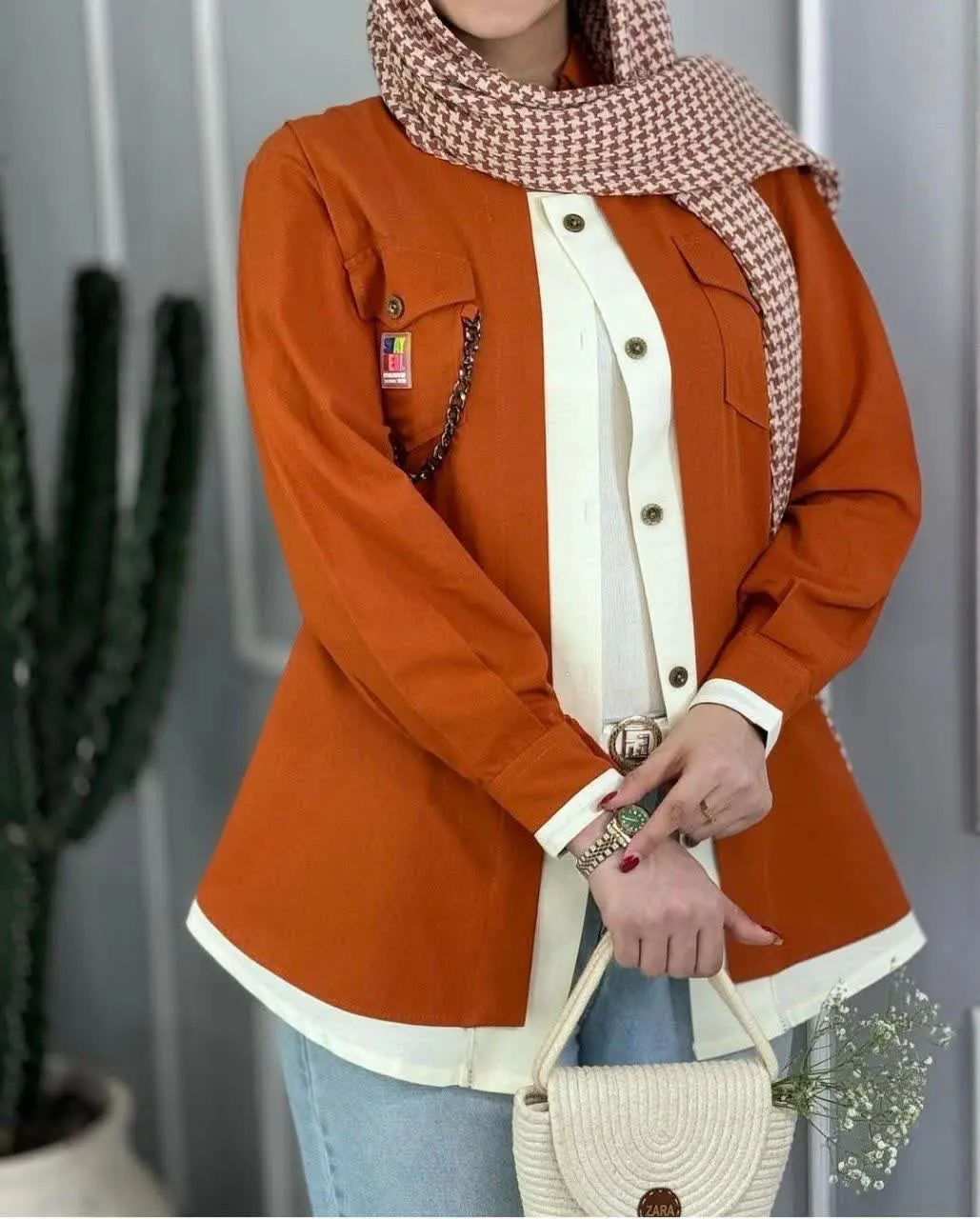 نام: مانتو زنجیر دار
