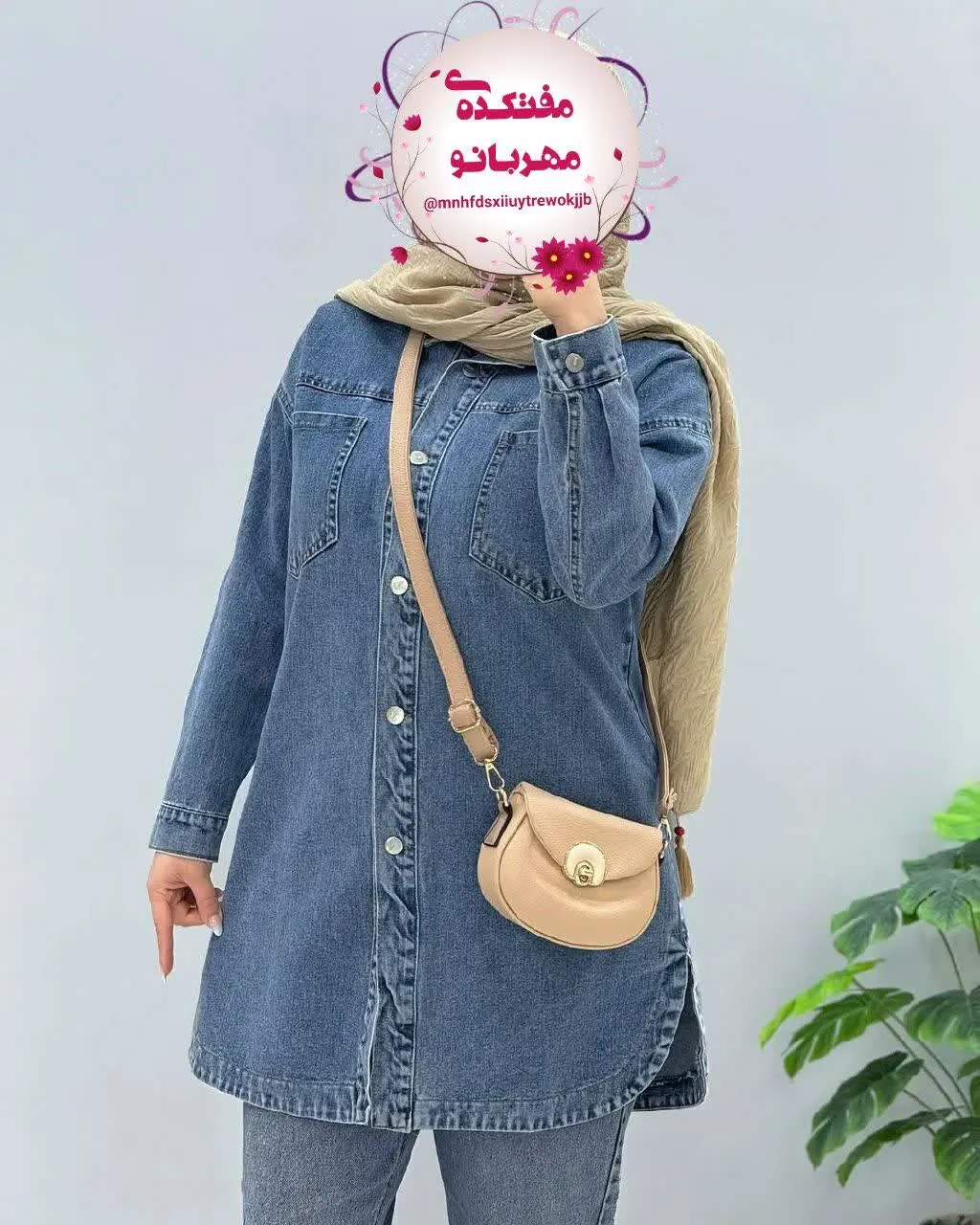 🧥مانتو جین ⭕️
