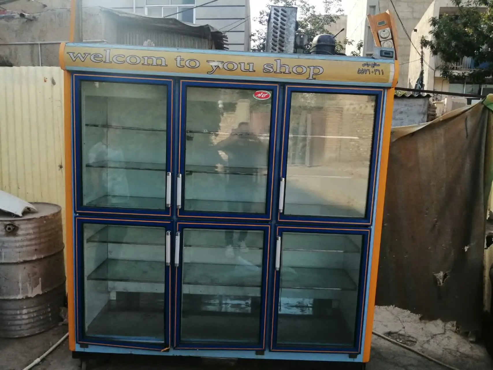 یخچال ۶ درب باموتور دانفوس
