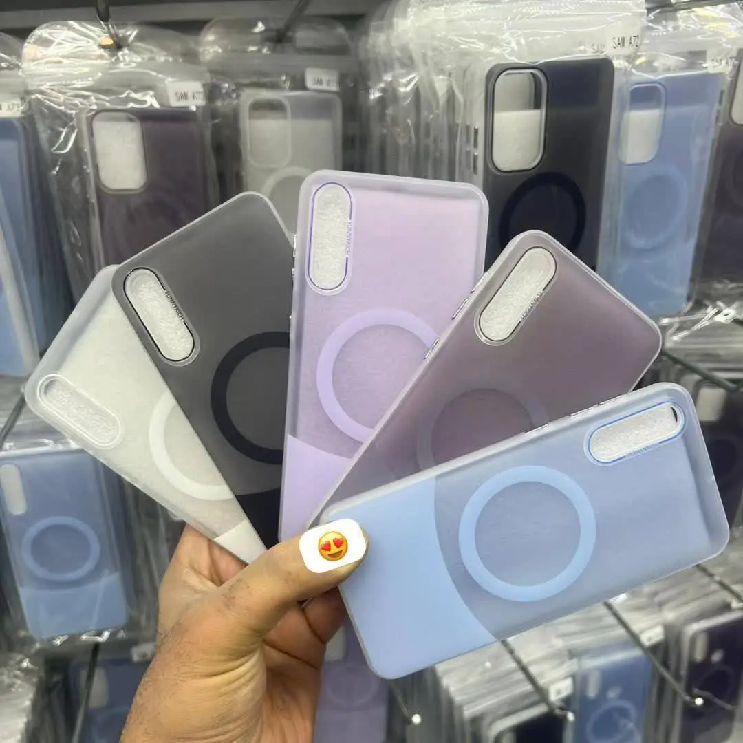 📱مدل قاب: قاب مات رنگی طرح مگسیف مخصوص انواع #سامسونگ #شیائومی 
