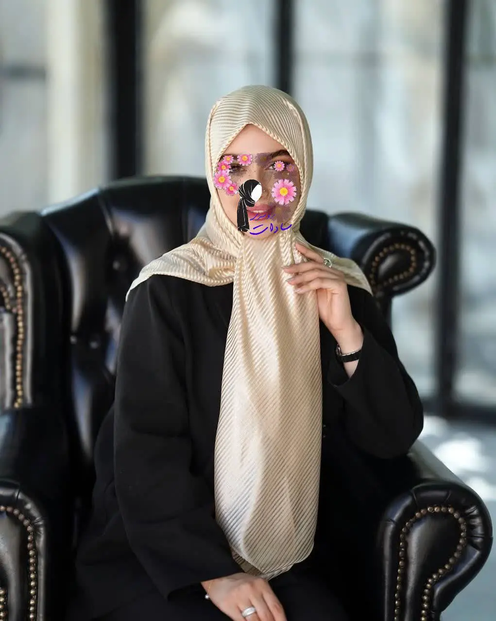 روسری مجلسی ژان ژان😍
