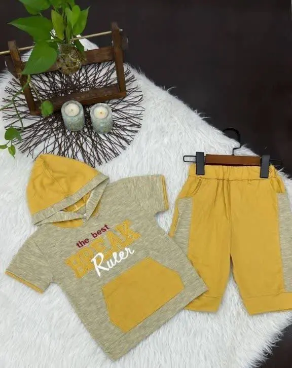 #تیشرت شلوارک پسرونه 
