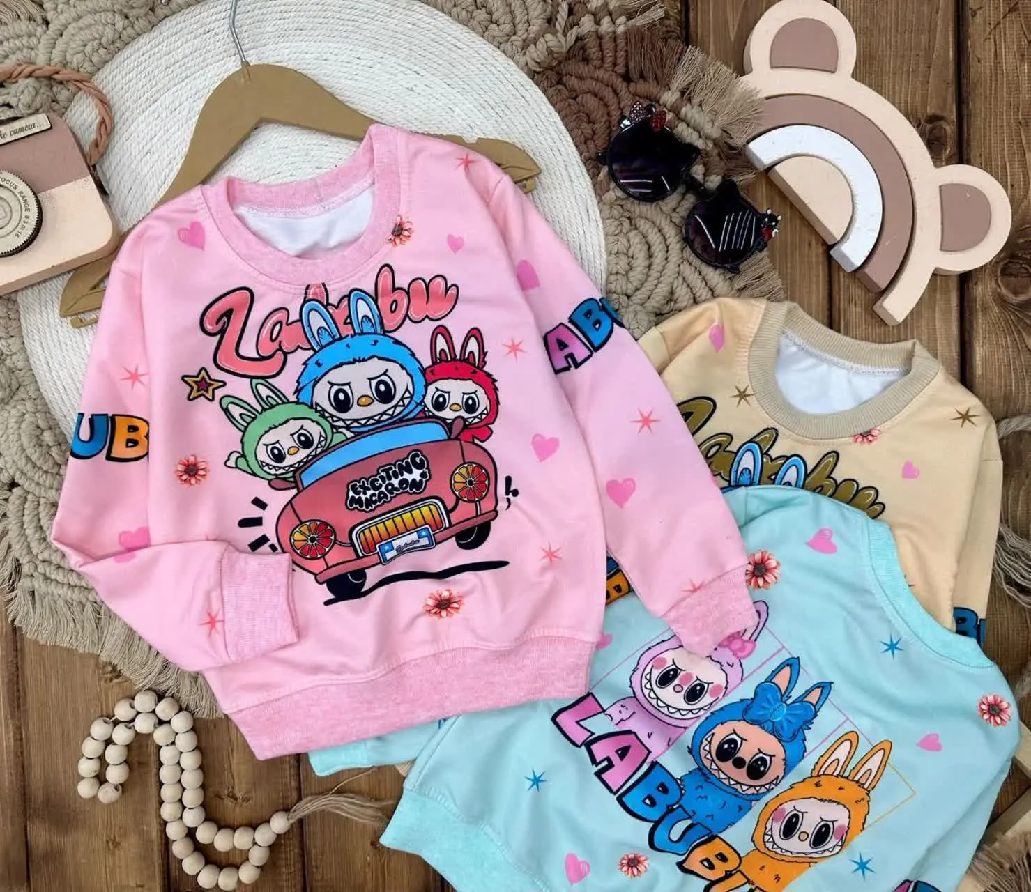 💫 بلوز تک دخترانه لبوبو ۸ 💫