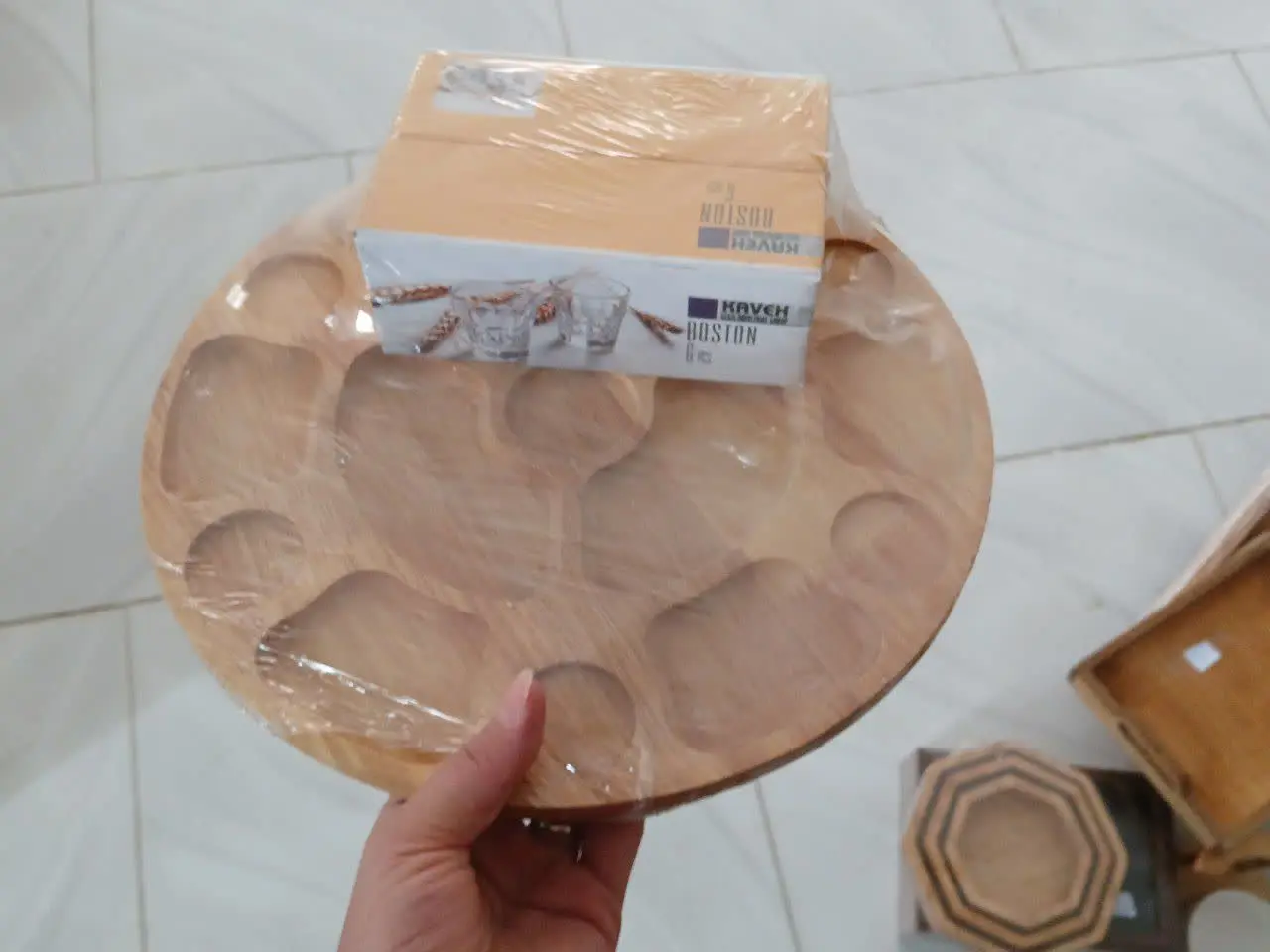 سینی شات دار
