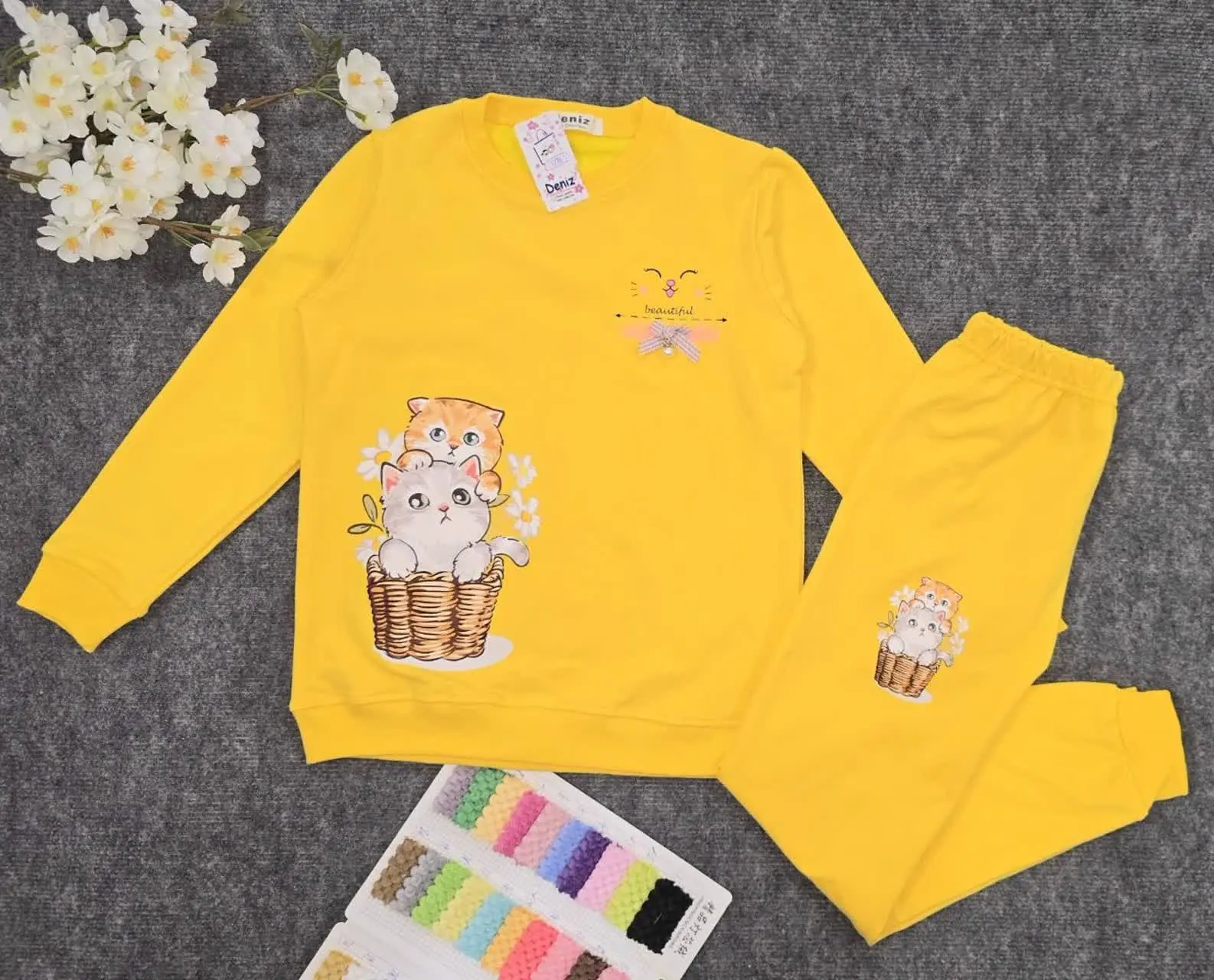 💜 ست بلوز و شلوار دخترانه خانگی عالی و لاکچری 💜
