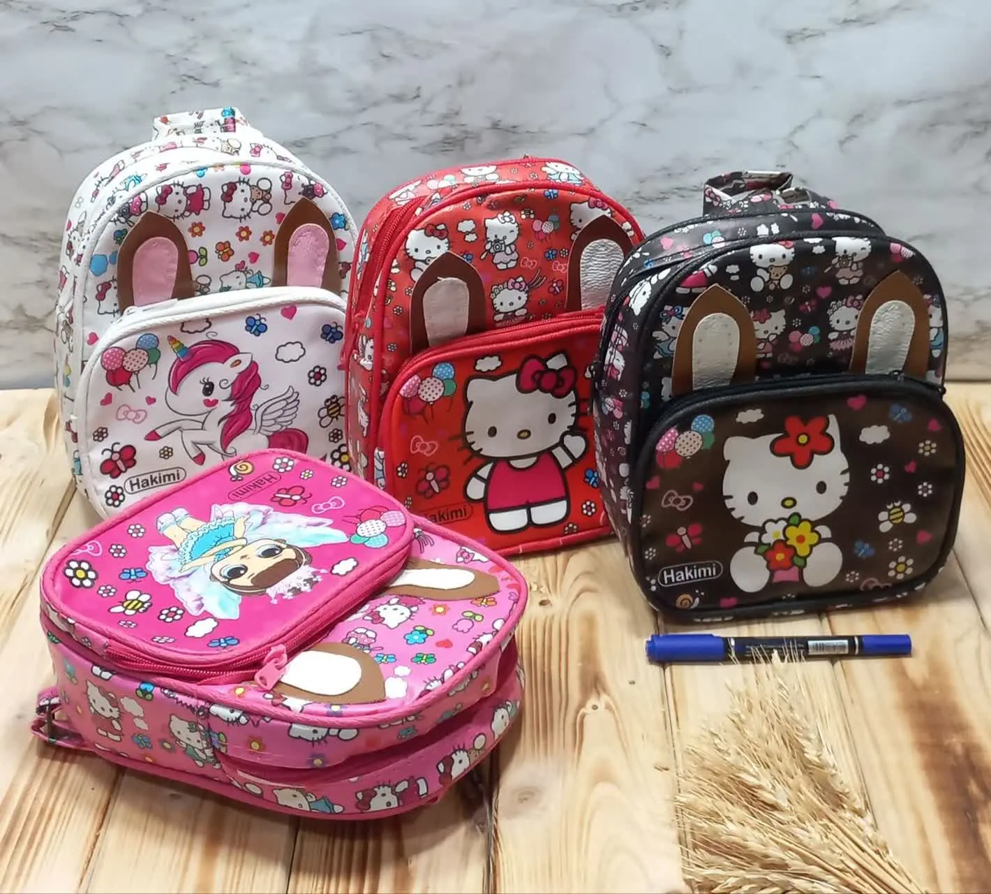 ✅ کوله دخترانه کیتی رسید 
