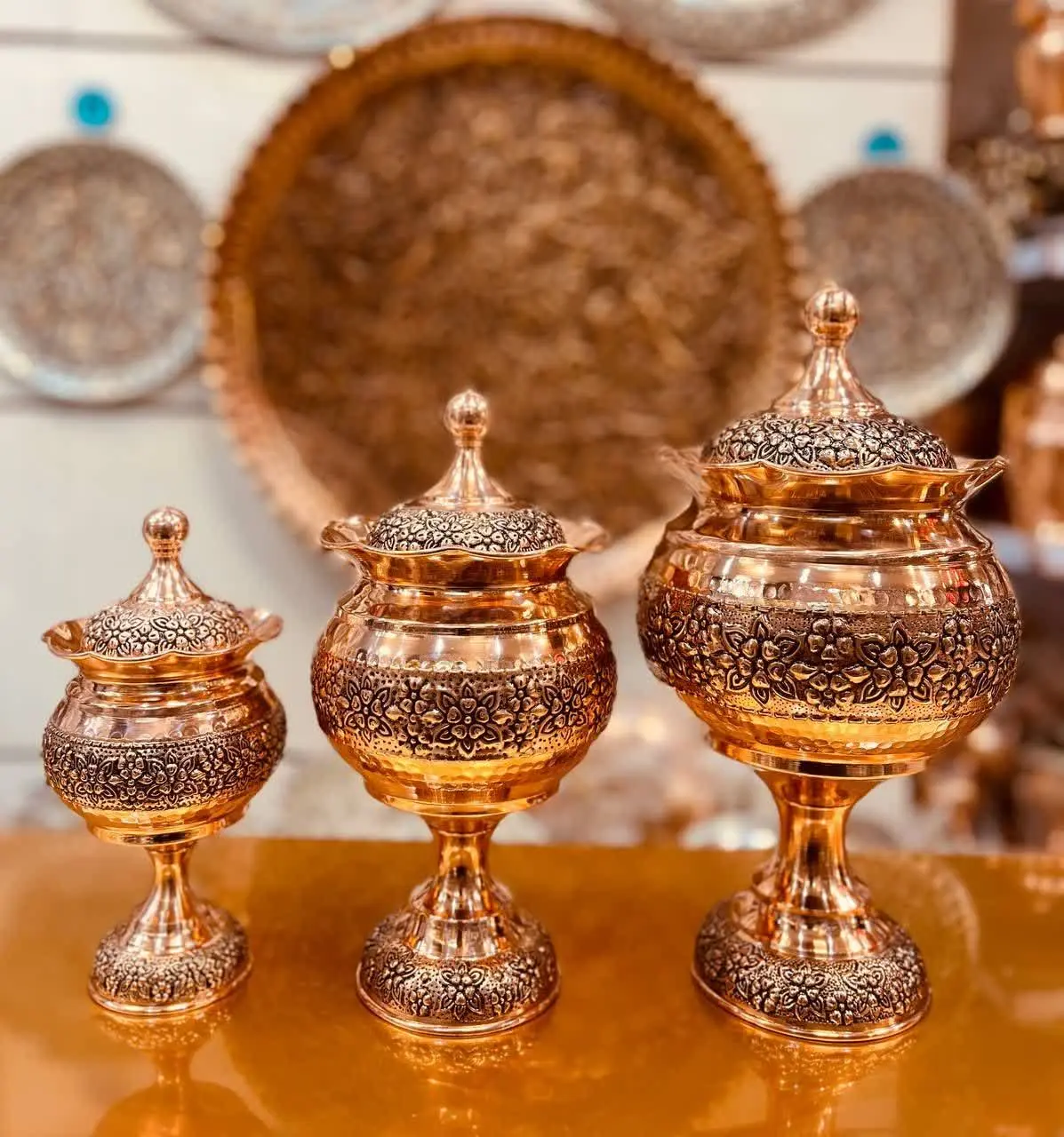 ست مسی نانو شده با رنگ ثابت