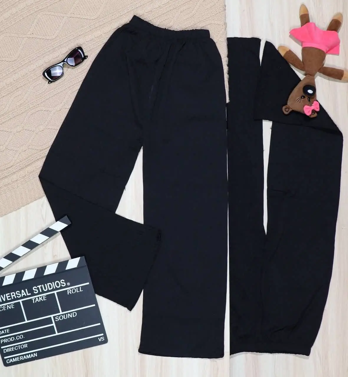 👫شلوار دخترانه مشکی آیوا👫
