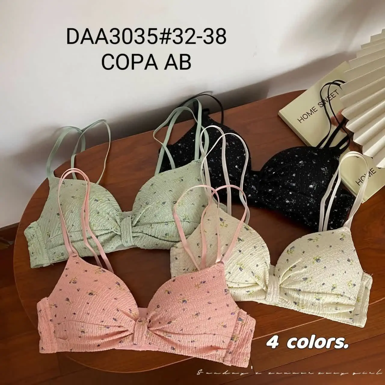 #سوتین_نیمجک_گلدار
