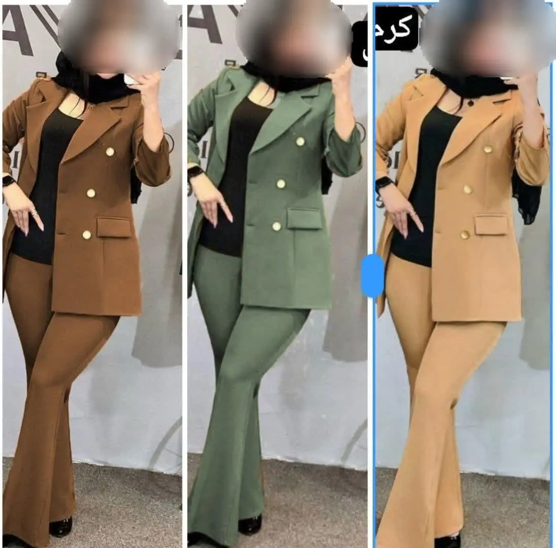 🌹نام: کت و شلوار ماندگار تمام لایه کوبی💥💫
