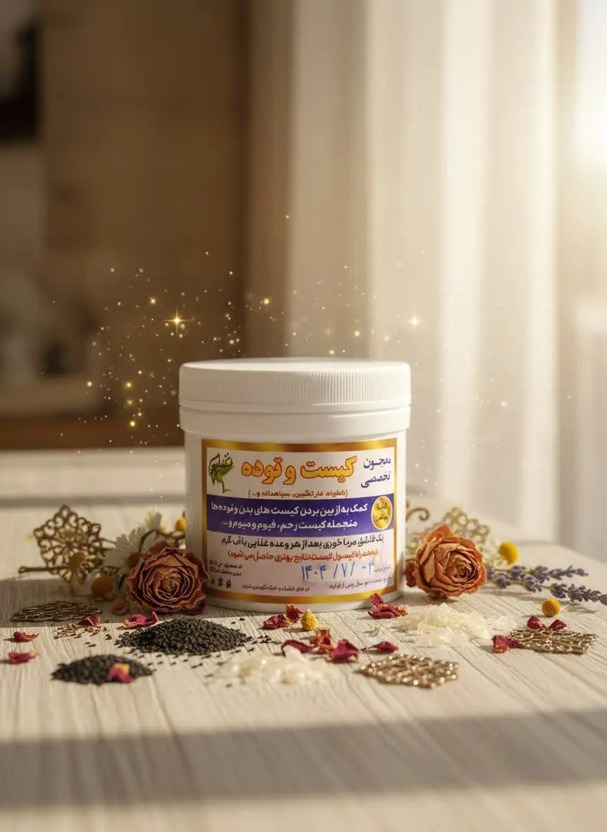 🌸 معجون تخصصی کیست و توده 🌸