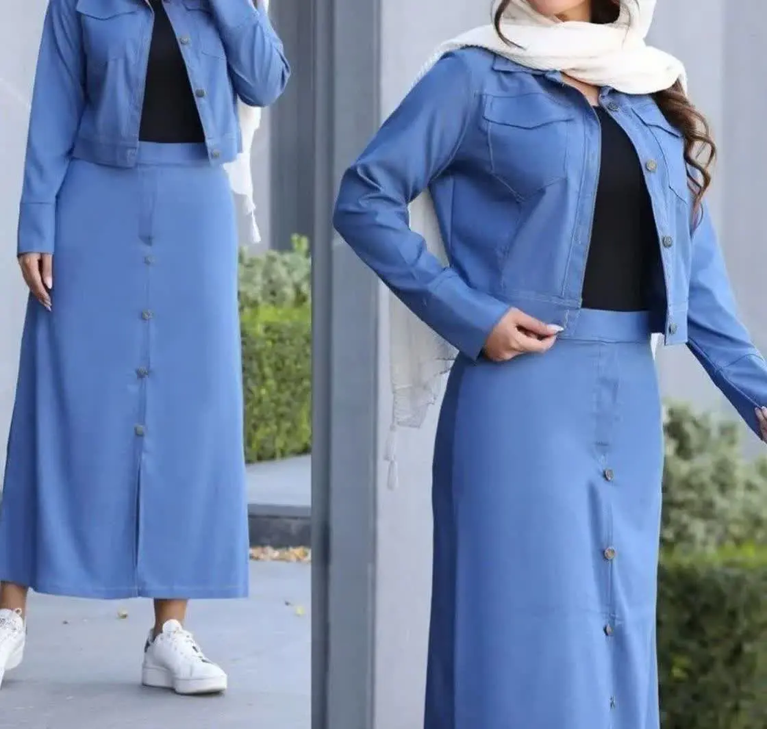 ❣نام: کت دامن جین
