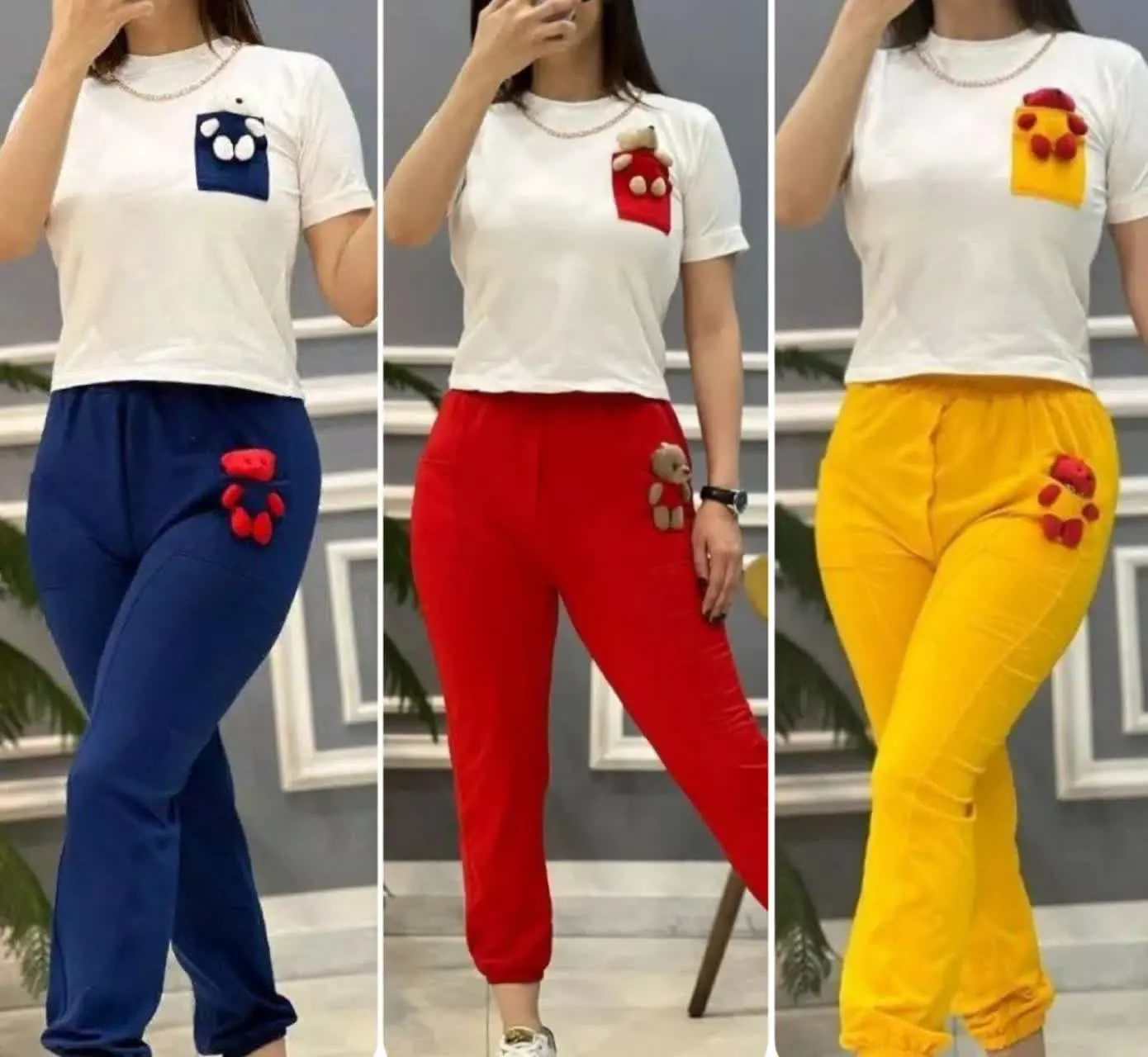 ❤️نام: تیشرت و شلوار عروسکی
