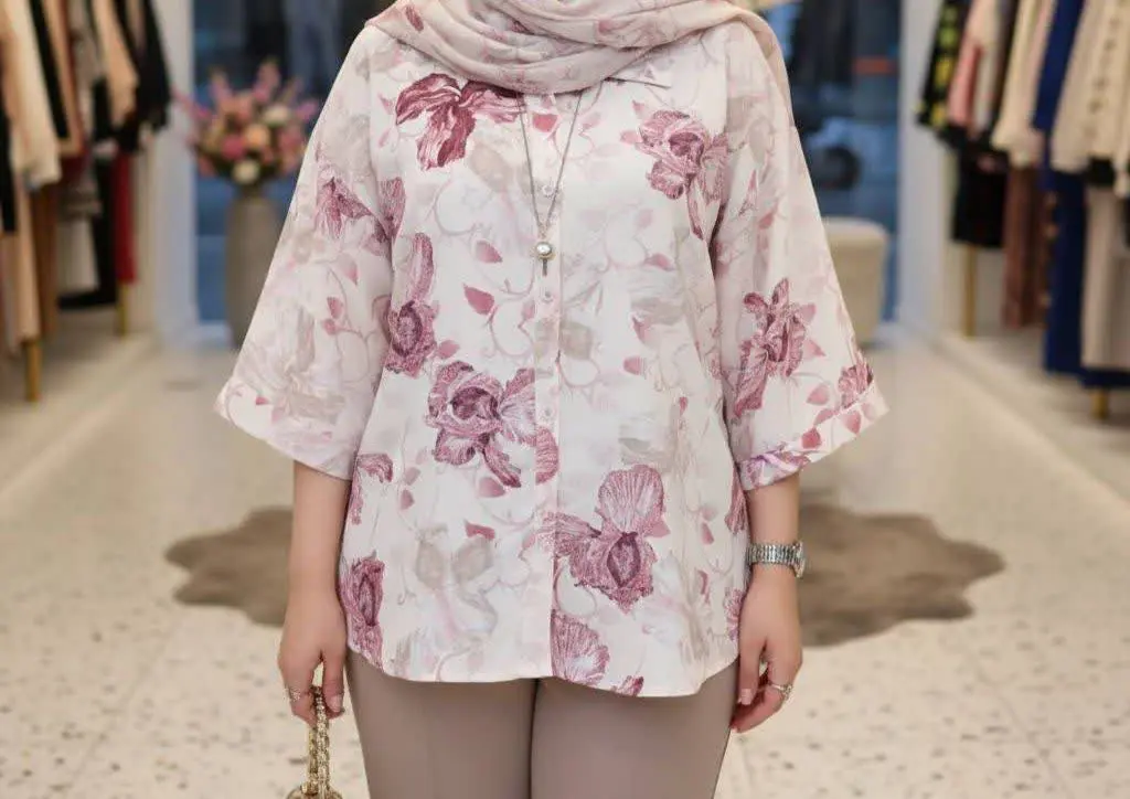 شومیز حریر پریا
