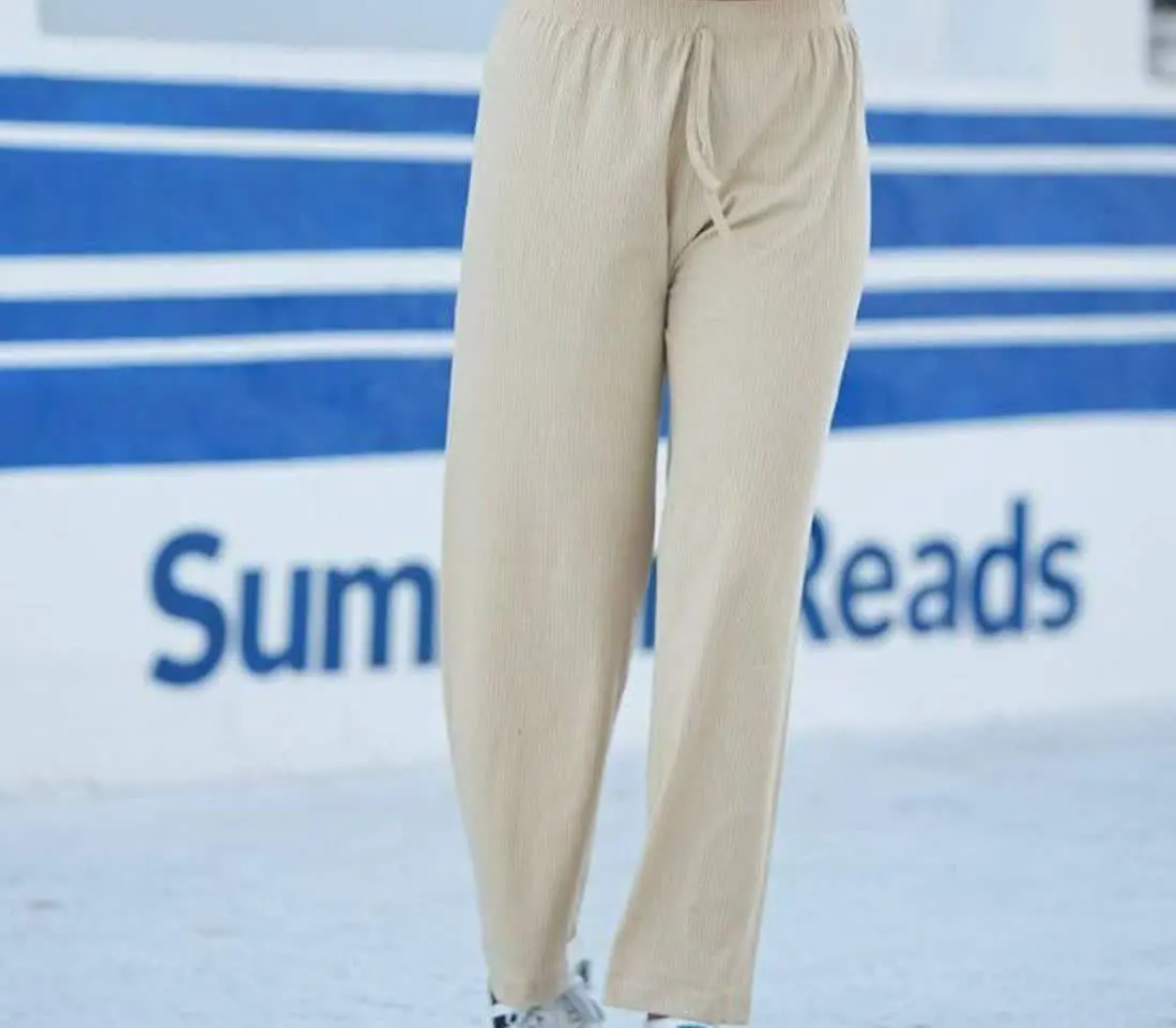 شلوار پلیسه بندی دمپا  گشاد