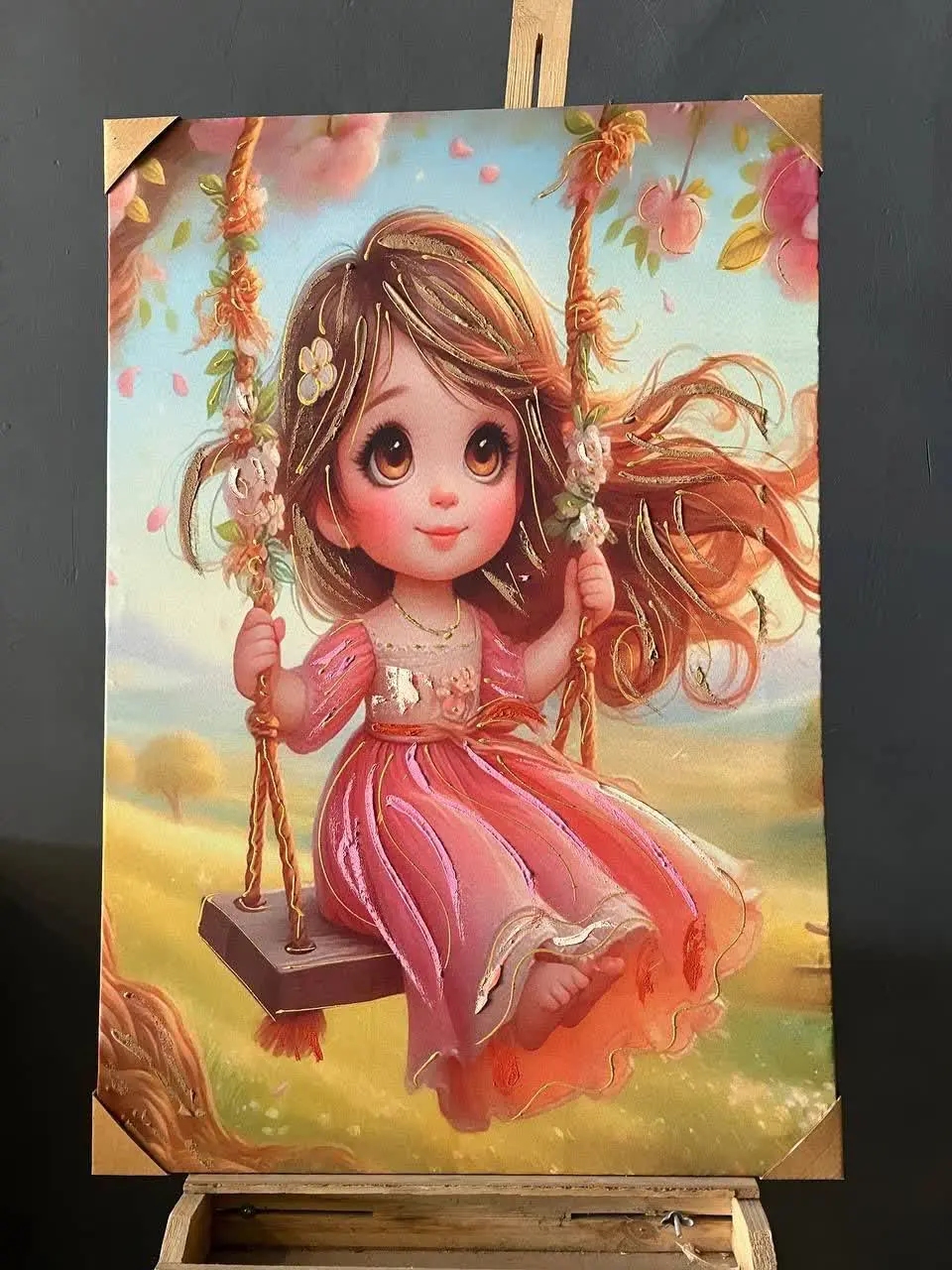 یه دختر کوچولوی شیرین با چش...