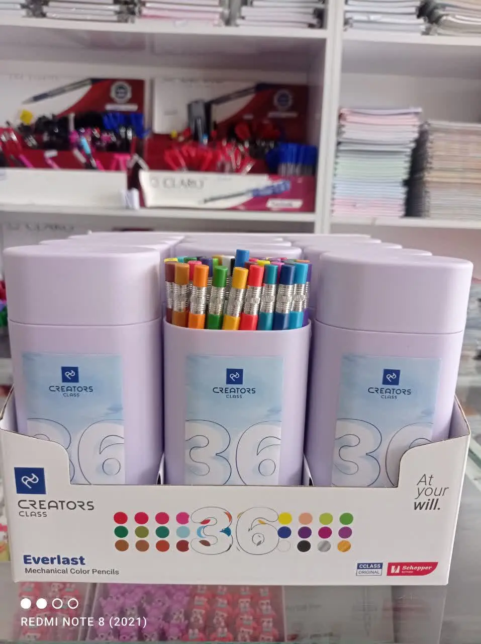 مداد رنگی ۳۶ رنگ اتودی اورلست کریتورز سی کلاس 
