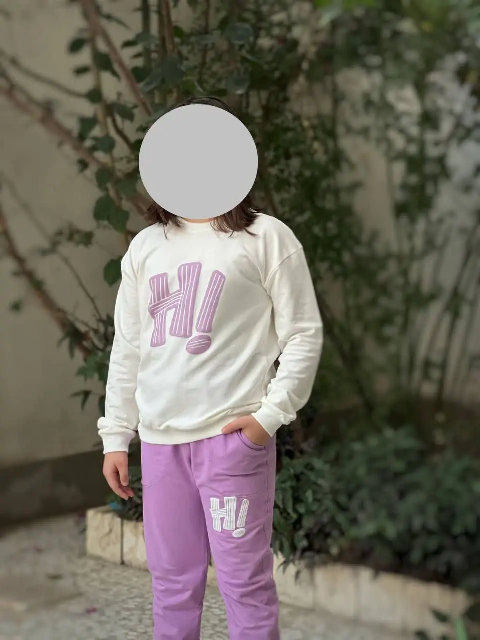 🔮بلوز شلوار اسپرت طرح Hi🔮
