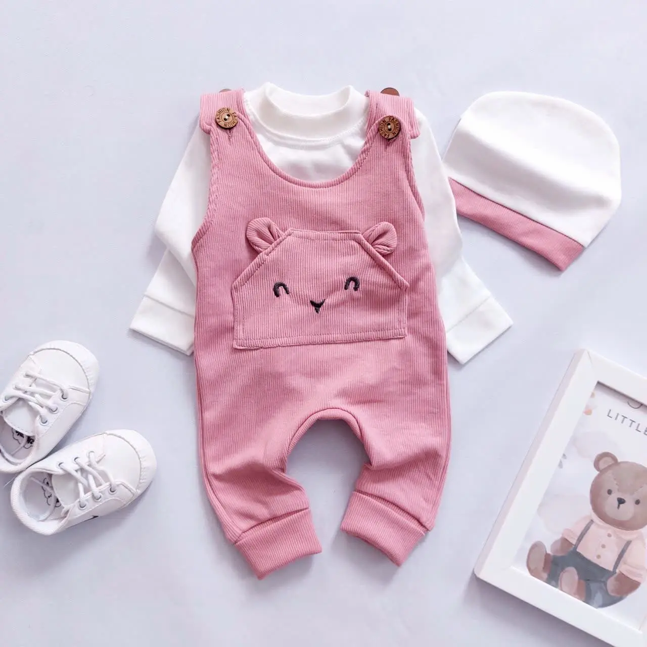 سه تیکه پیشبندی کبریتی خرس
