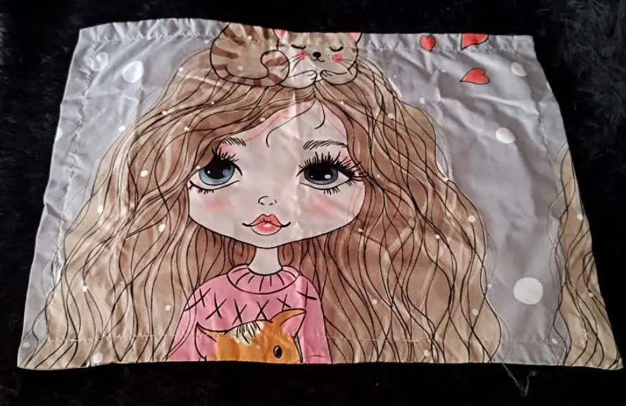 ست ملحفه کشدار تشک و روبالش عروسکی
