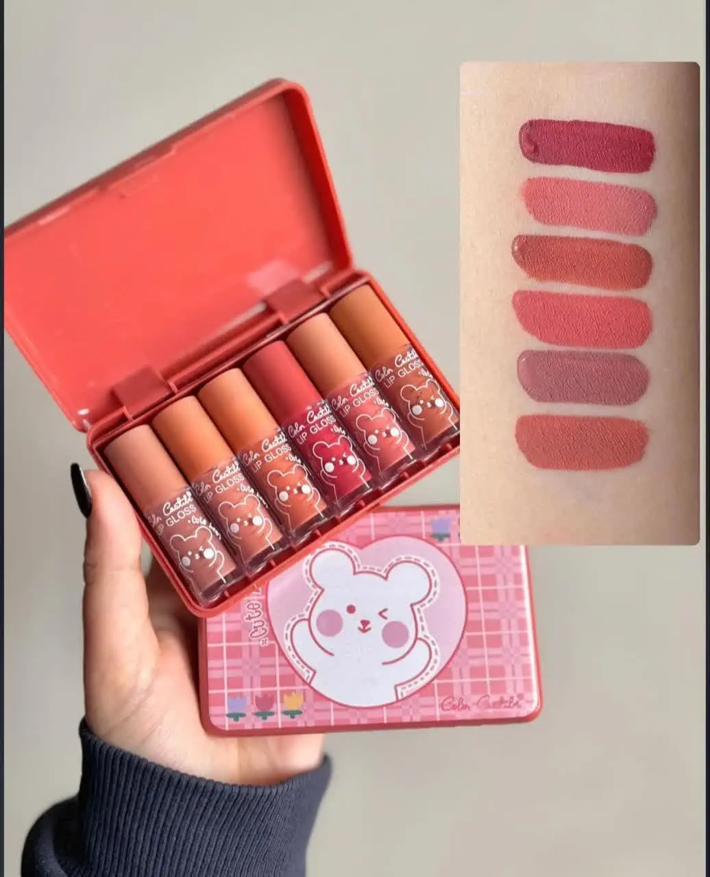 شارژ مجدد پک رژ لب خرسی🐻
