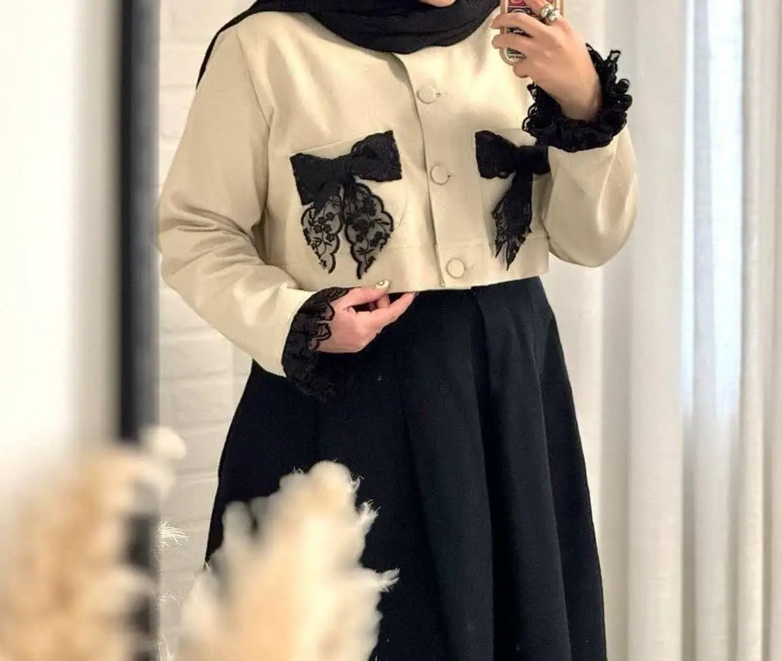 ☀️نام: ست کت دامن پینترسی تالیا 💋😍
