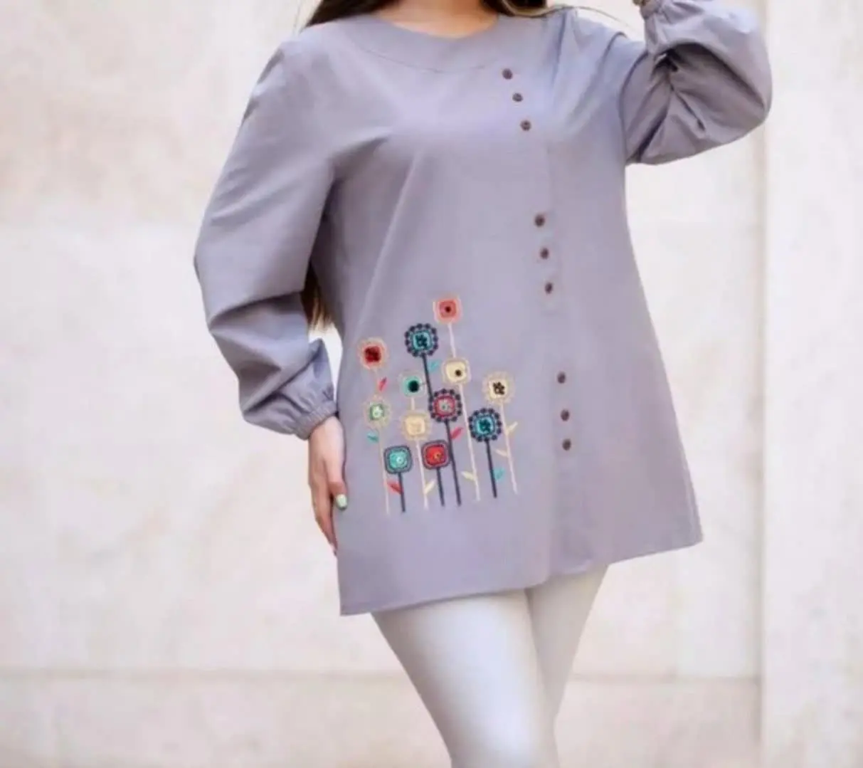 نام: #تونیک جلو دکمه
