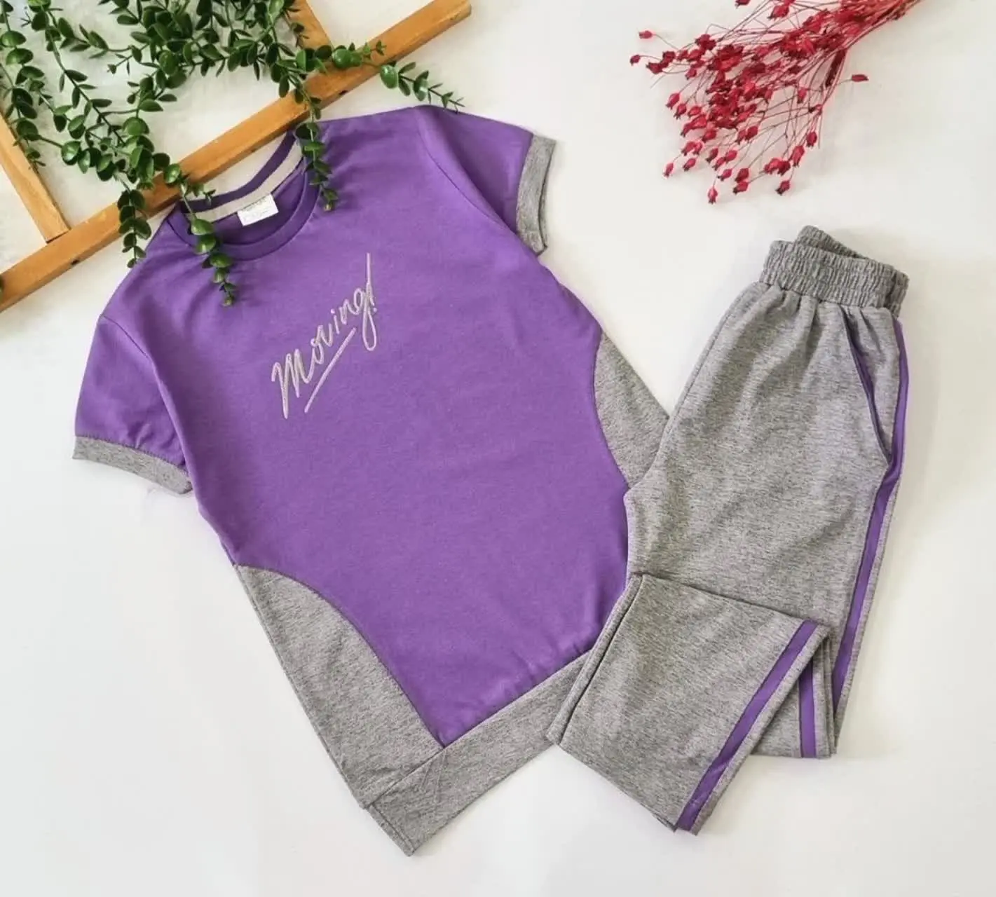 🌟تیشرت شلوار دخترانه🌟
