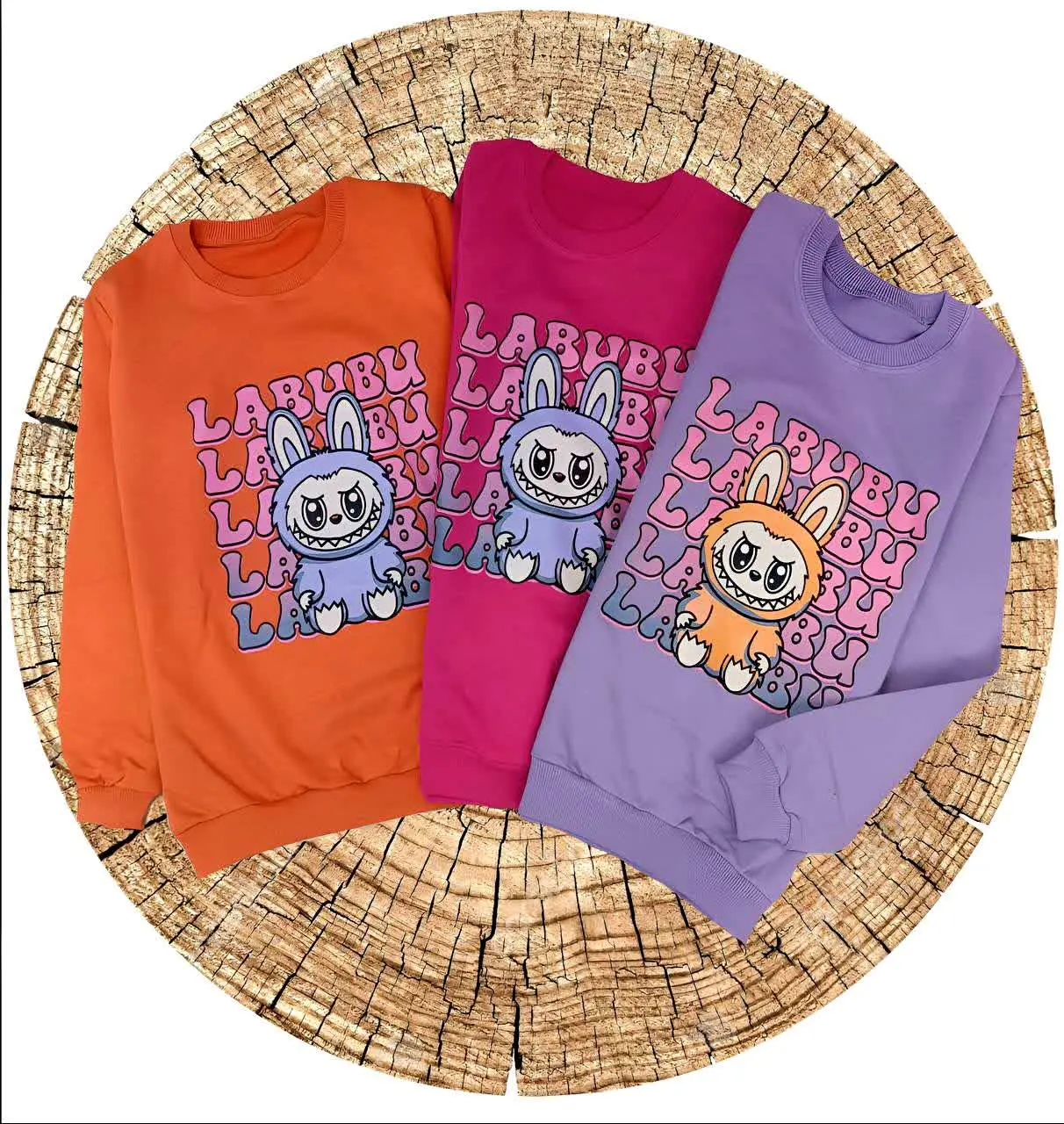 🌸بلوز تک پاییزه طرح لبوبو🌸