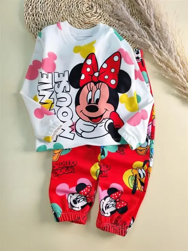 بلوز شلوار Minnie Disney
