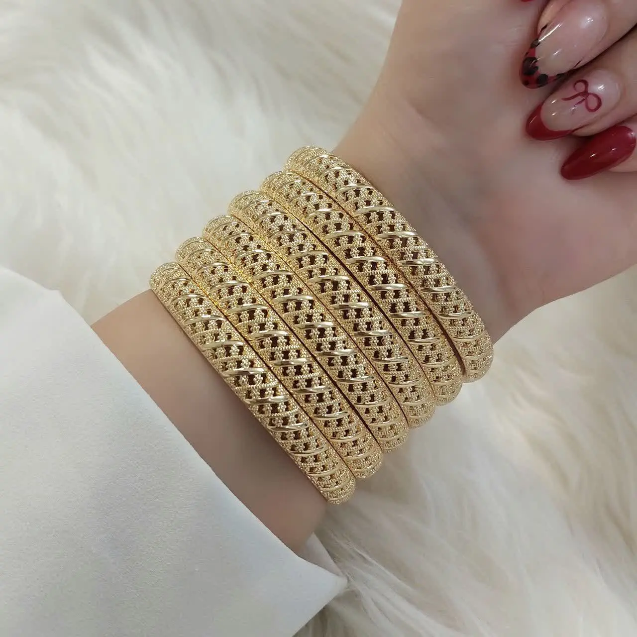 النگو اماراتی طرح طلا جدید😍