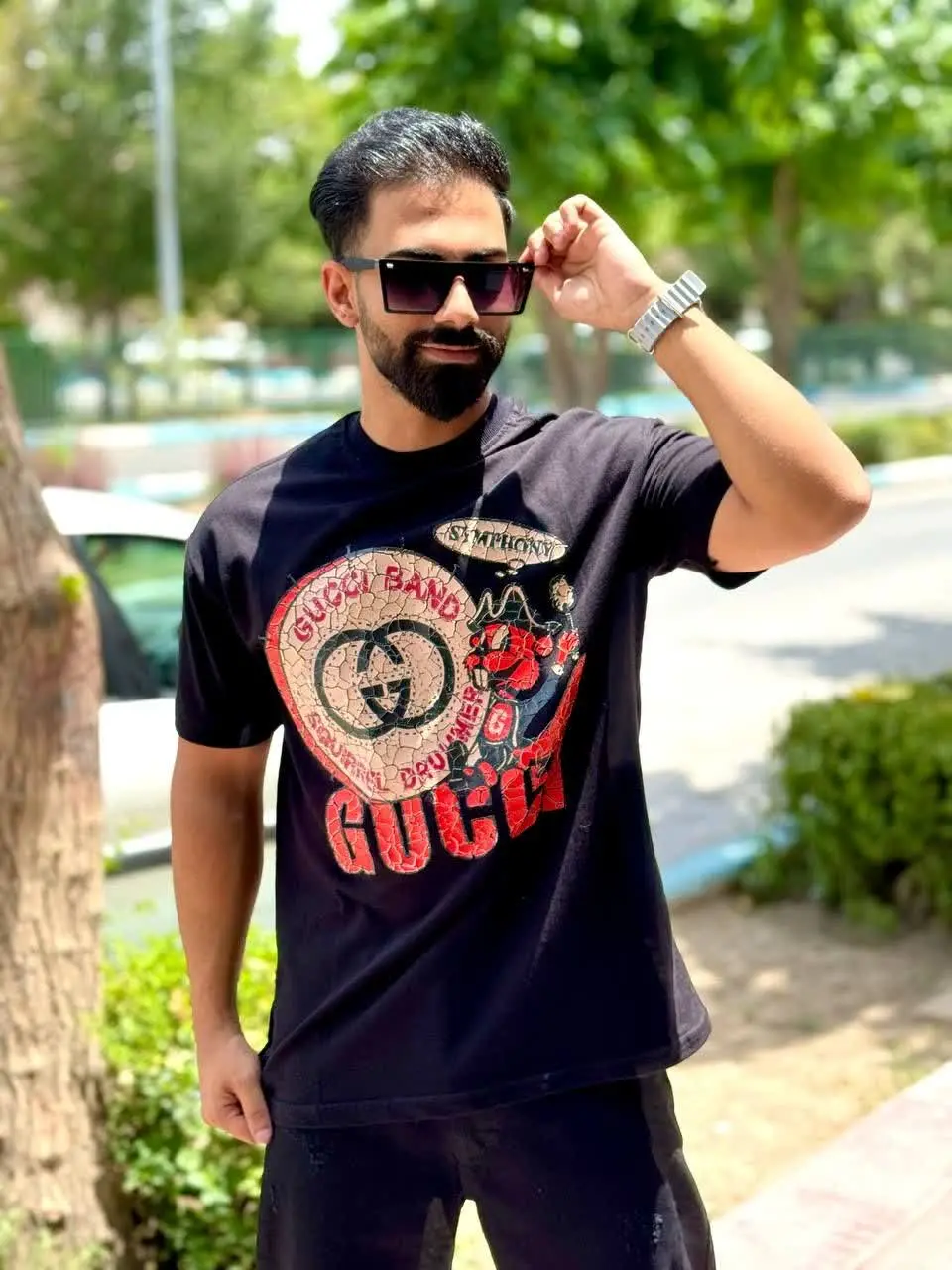 تیشرت جذاب مردانه🥹🍃
