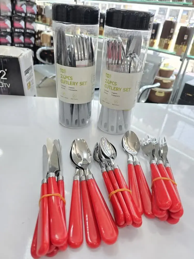 ست قاشق چنگال ۲۴ تکه ۶ نفره...