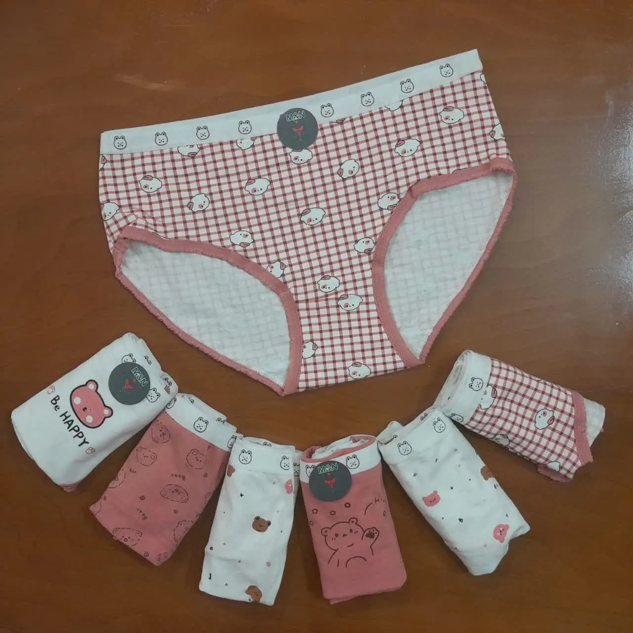 شورت فانتزی تدی صورتی
