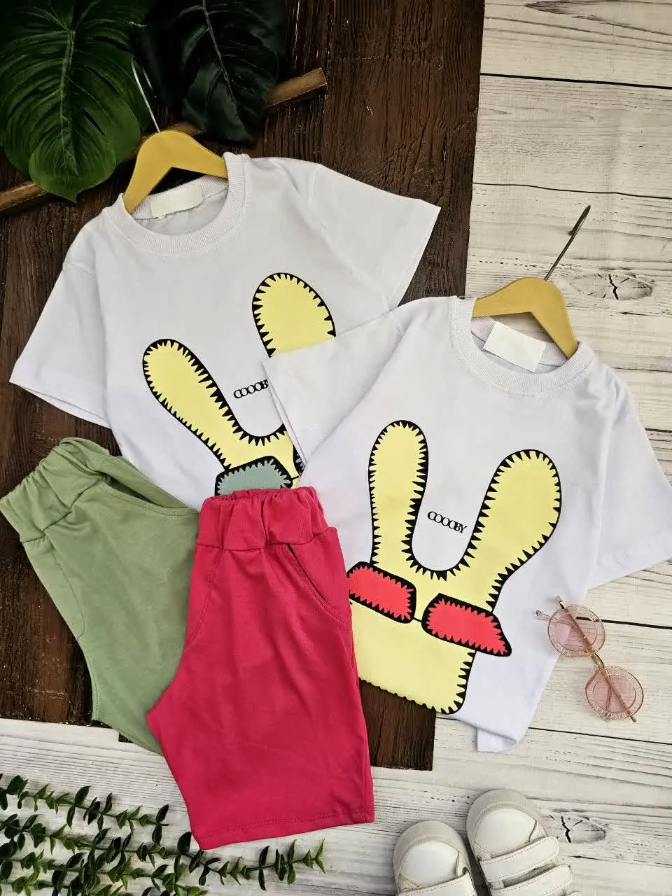 تیشرت و شلوارک دخترانه Gooby
