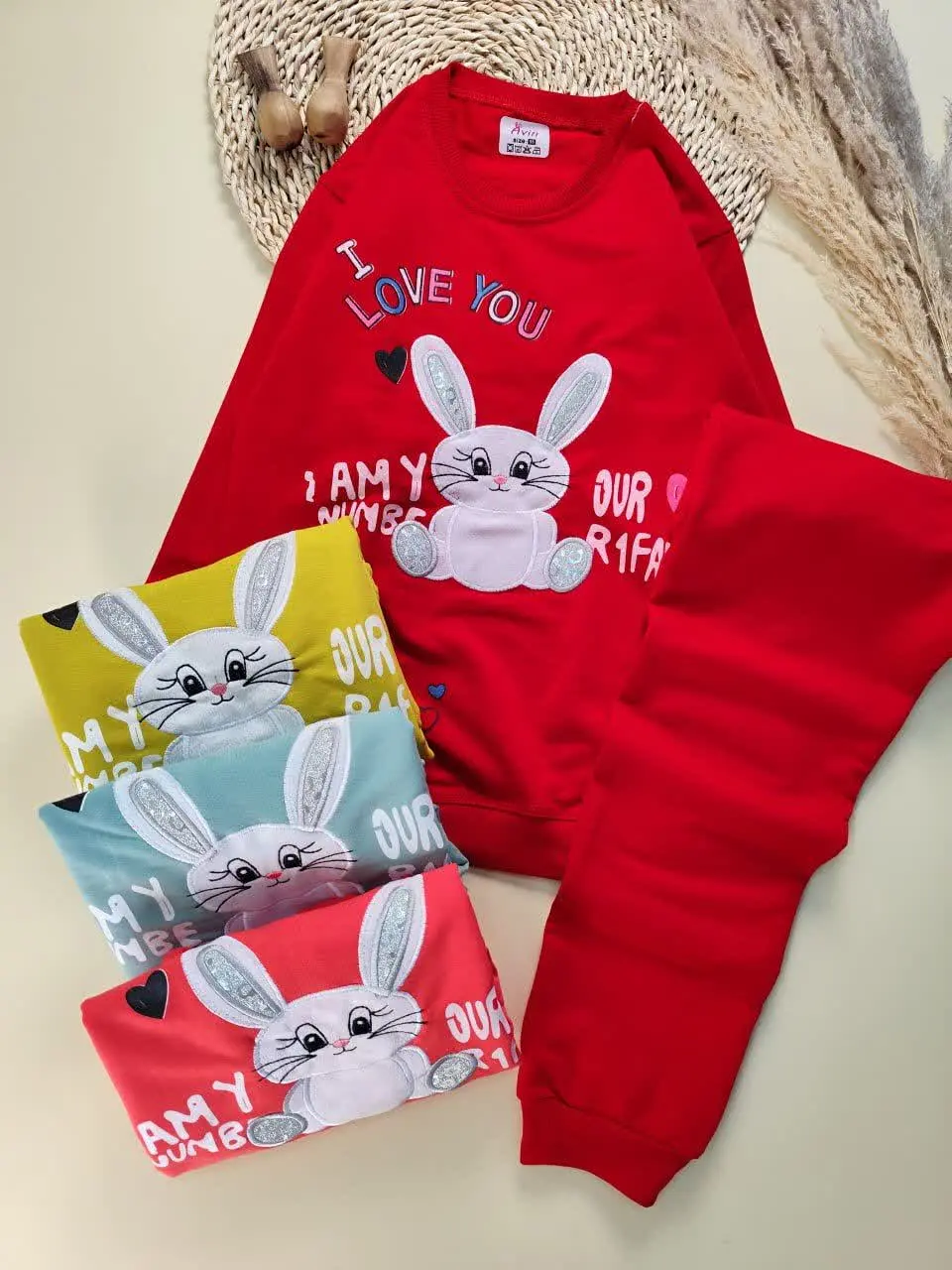 بلوز شلوار خرگوش ملوس 
