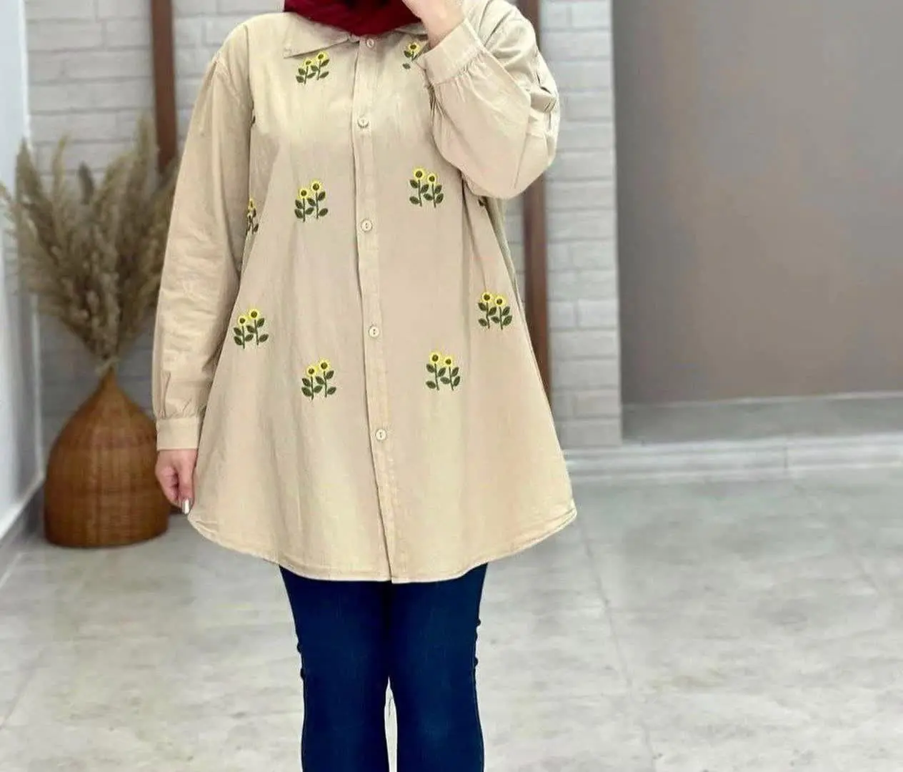 ☀️نام: شومیز مانتویی دوگل
