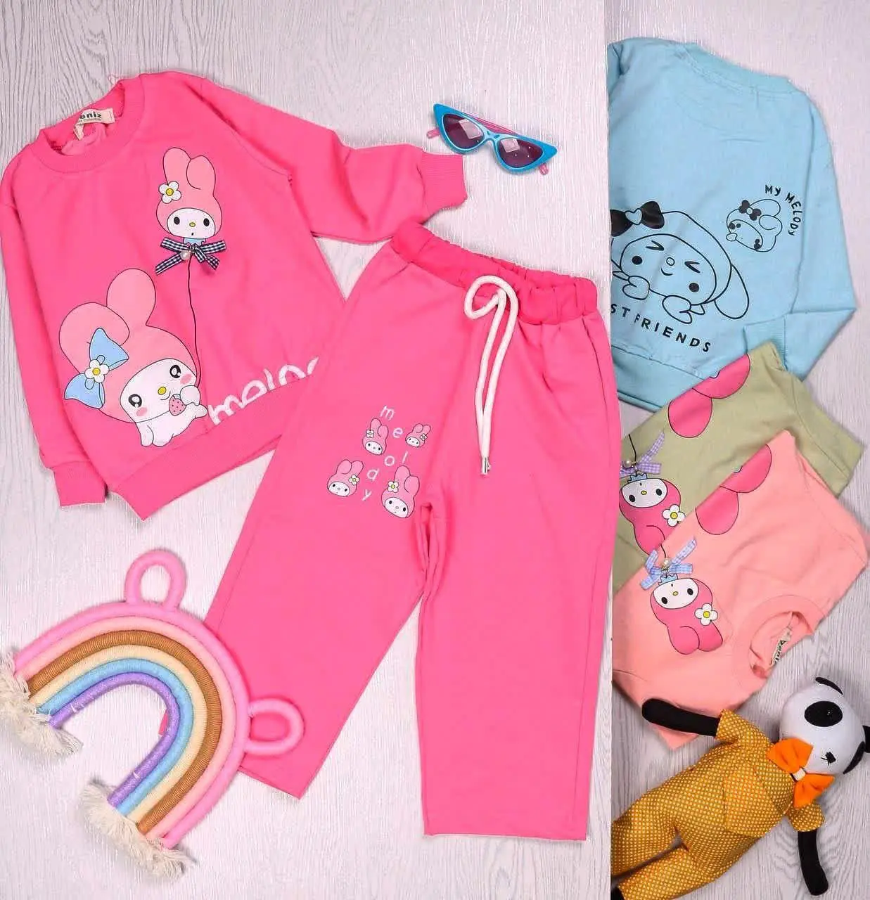 👯بلوز شلوار دخترانه ملودی 👯‍♀