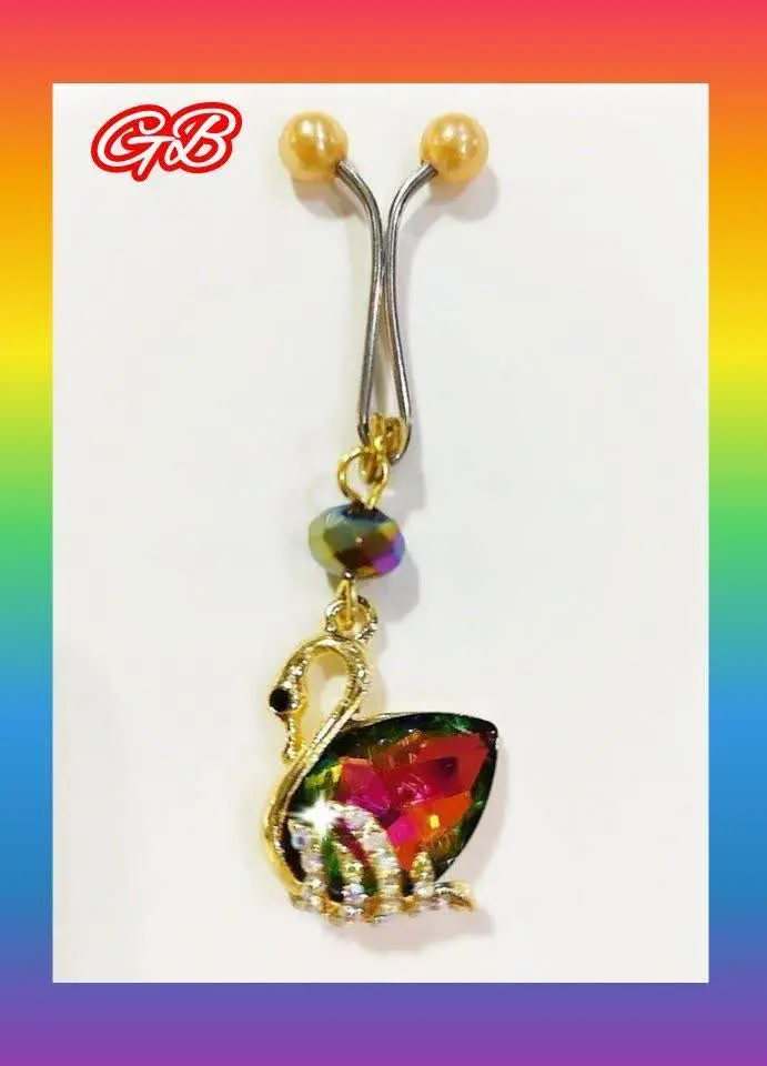 🌷گیره روسری قوی هفت رنگ 
