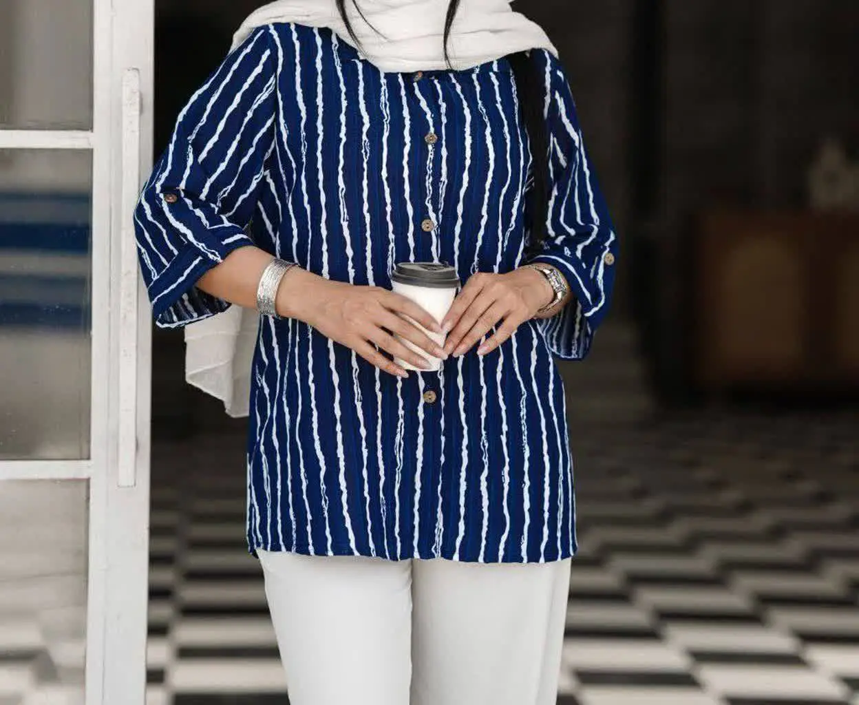 💞شومیز مانتویی خاص مدل پری💞
